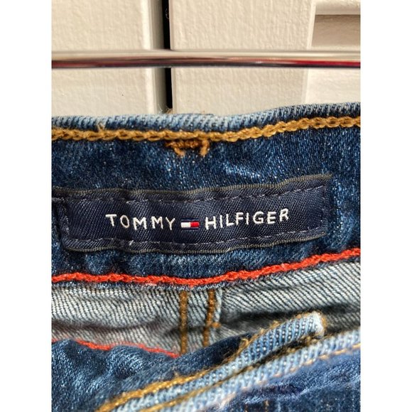 Tommy Hilfiger Jeans Straight Leg Fit Essential Clean Rinse Jeans Zip 40W 34L - Picture 5 of 8